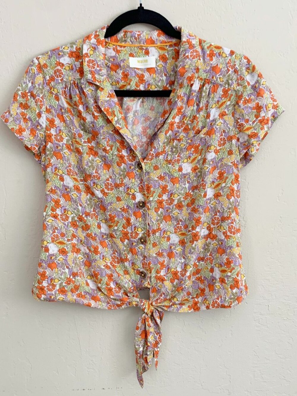 Maeve Bateau Buttondown Blouse • Anthropologie • Women’s XS/S